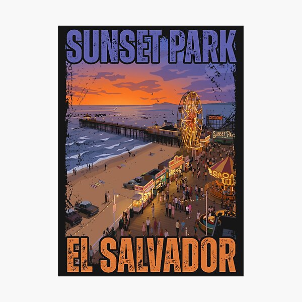 Item preview, Sunset Park La Libertad El Salvador designed and sold by legendaryskins.