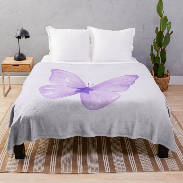 Item preview, Pretty Purple Watercolor Painting Butterfly Meeple designed and sold by TackyTime.