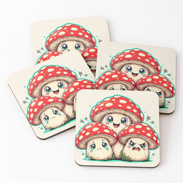 Item preview, Mystical Forest Mushroom Moods Collection designed and sold by Nadiename.