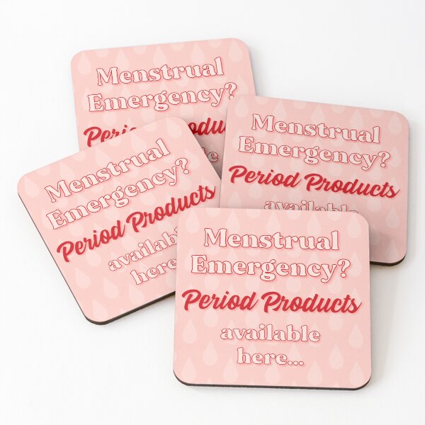 Item preview, Menstrual Emergency? designed and sold by Ish and Giggles.