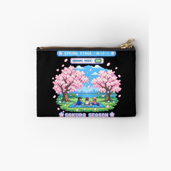 Item preview, Japanese Spring 8-Bit Pixel Art T-Shirt designed and sold by maaameee.