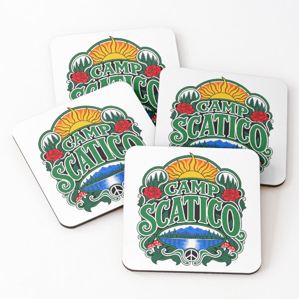 Item preview, CAMP SCATICO RETRO designed and sold by KUSTOM CAMP CREATIVES.