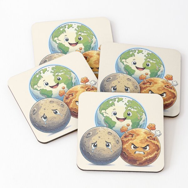 Item preview, Solar System Inner Circle Planets Triad designed and sold by Nadiename.
