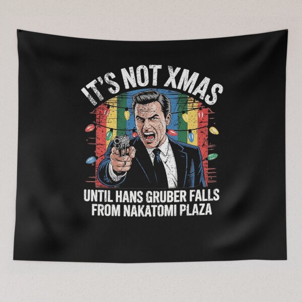 Item preview, Its Not Xmas Until Hans Gruber Falls Die Hard Christmas designed and sold by Petrillo3z.
