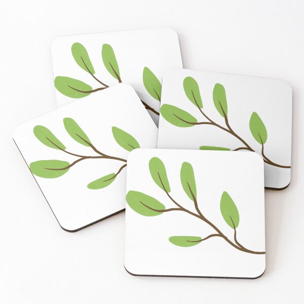 Item preview, Minimalist Green Botanical Branch Illustration designed and sold by DeepArt100.