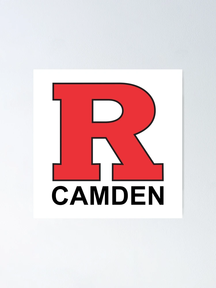 Thumbnail 1 of 3, Poster, Scarlet Raptors Block Letter R designed and sold by América A Ozuna.