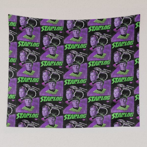 Item preview, Pop Art - Starlog Reimagined in Lurid Purple designed and sold by ubiquitoid.