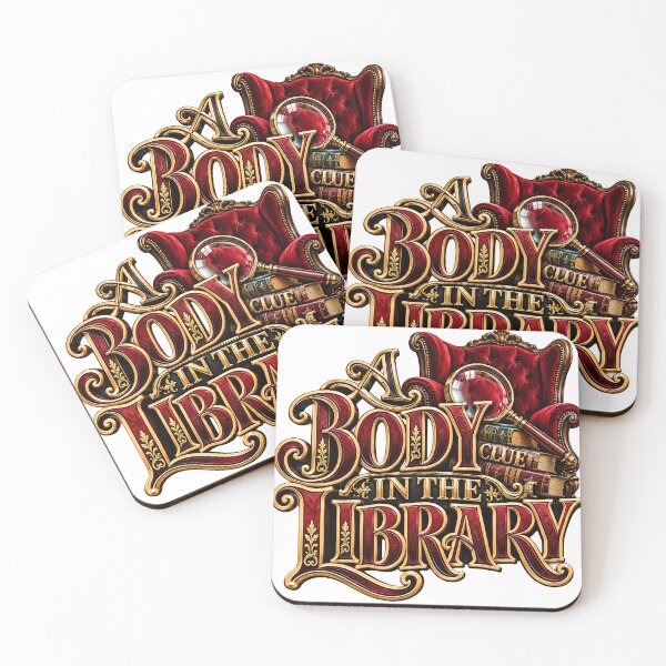 Item preview, Clue - A BODY IN THE LIBRARY designed and sold by Lyric Vault - Rock on.