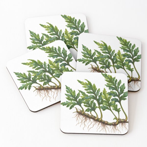 Item preview, Bolbitis Heudelotii Fern in Classical Oil designed and sold by Ocelot-T.