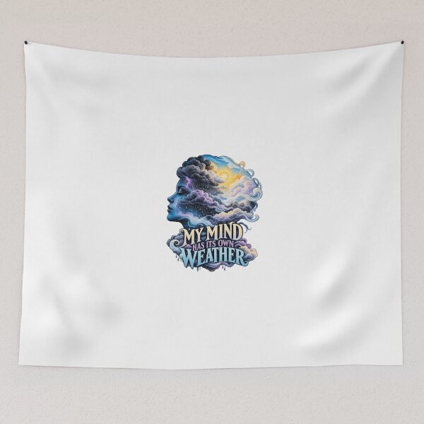 Item preview, My Mind Has Its Own Weather – Surreal Mind Art designed and sold by okay 2 look .