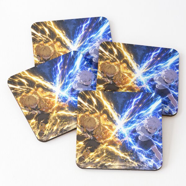 Item preview, Zenitsu Vs Killua designed and sold by jinwooo.