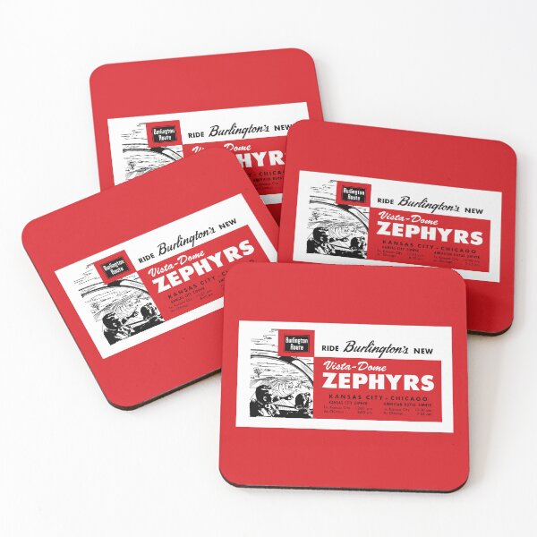 Item preview, Vista-Dome Zephyrs designed and sold by Trains-and-Rail.