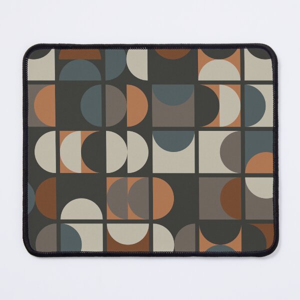 Item preview, Mid Century Modern Geometric in Cozy Colors designed and sold by Kelly Dietrich Mandalas & Colorful Patterns.