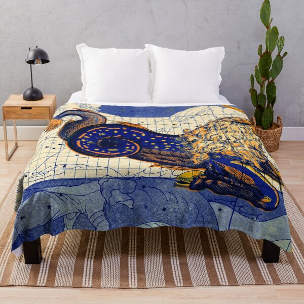 Item preview, Capricorn Constellation Vintage Star Atlas in Blue designed and sold by Fani*.