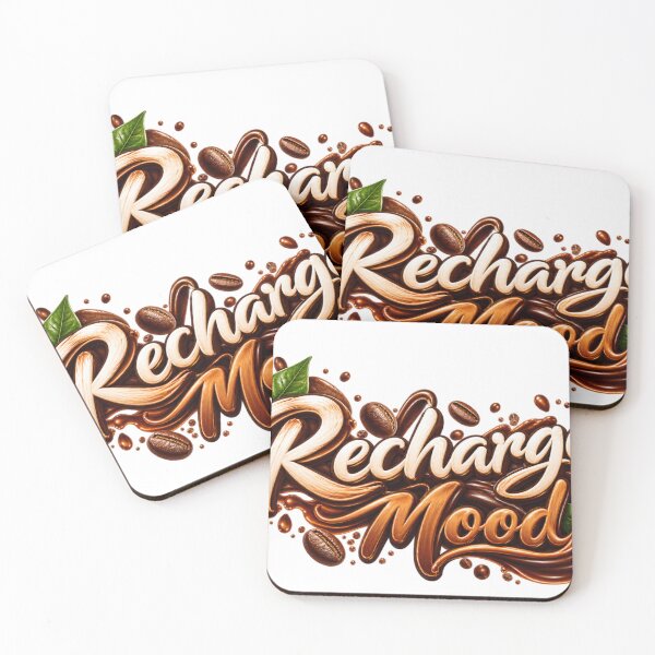 Item preview, Recharge Mood Texted Coffee Mug  designed and sold by IRON WINGS /USAF.