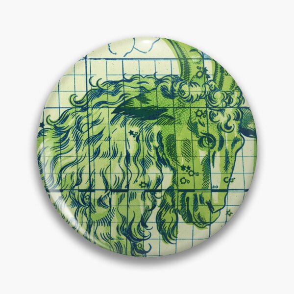 Item preview, Capricorn Constellation Vintage Star Atlas in Green designed and sold by Fani*.