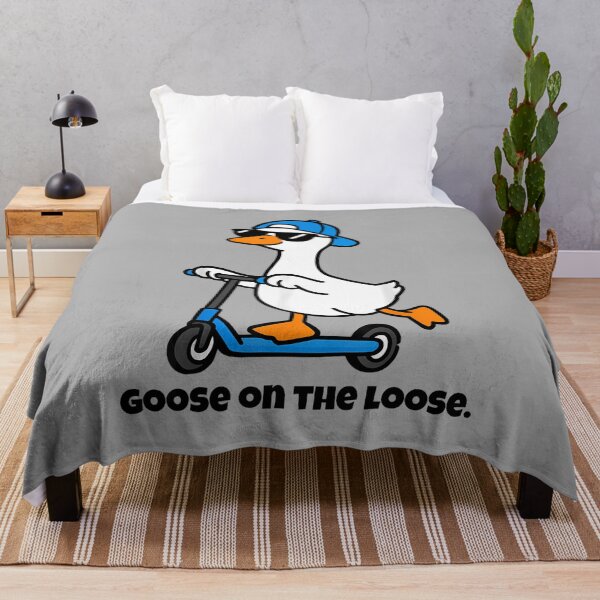 Item preview, Goose on the Loose. Funny Goose for Adults or Kids Humor designed and sold by ArleneRowe.