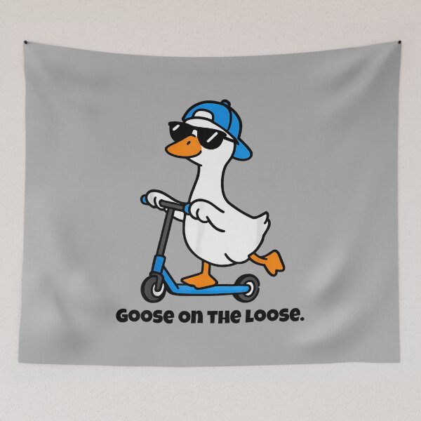 Item preview, Goose on the Loose. Funny Goose for Adults or Kids Humor designed and sold by ArleneRowe.