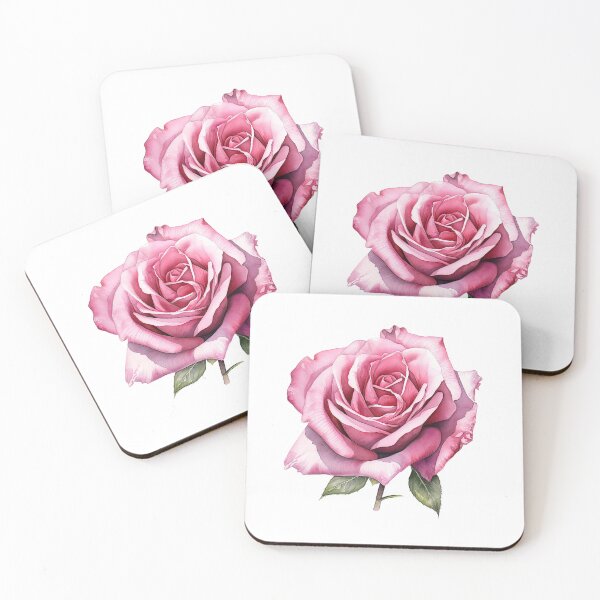 Item preview, Pink Rose | Elegant Floral Aesthetic Art designed and sold by Mandayartstudio.