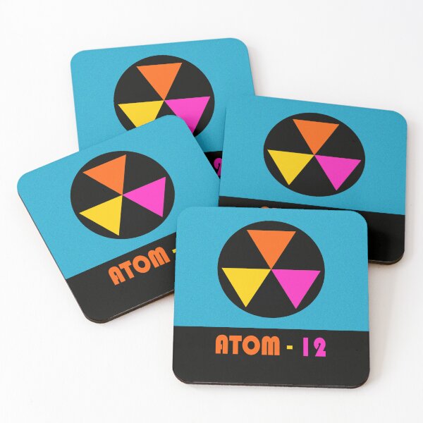 Item preview, Pop Art - Atom-12 in Groovy Colors designed and sold by ubiquitoid.