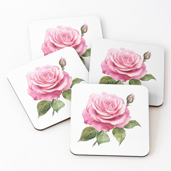 Item preview, Pink Rose | Elegant Floral Aesthetic Art designed and sold by Mandayartstudio.