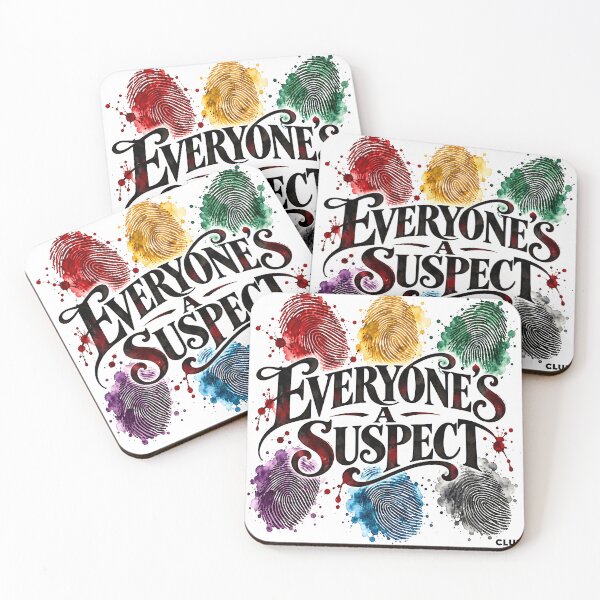 Item preview, Clue - EVERYONE'S A SUSPECT designed and sold by Lyric Vault - Rock on.