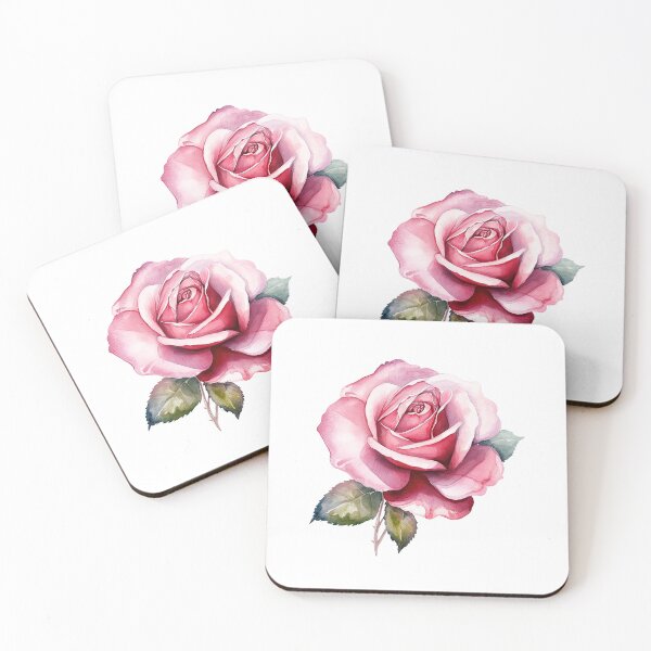 Item preview, Pink Rose | Elegant Floral Aesthetic Art designed and sold by Mandayartstudio.
