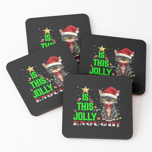 Item preview, Funny Is This Jolly Enough Christmas Cat designed and sold by FrankIsabel.