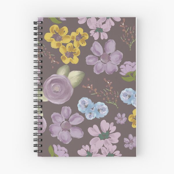 Item preview, Botanical Meadow Antique Violet Seamless Pattern designed and sold by ​Jyoti Digital Artist.