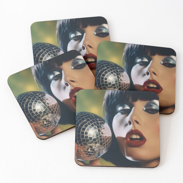 Item preview, Mid century modern Disco Girl designed and sold by LalaWidi.