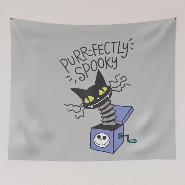 Item preview, Amazon Essentials Nightmare Before Christmas Purr-fectly Spooky Cat in the Box designed and sold by mjohnson9.