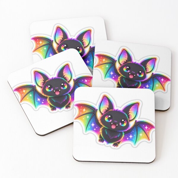 Item preview, Rainbow Glow Bat designed and sold by NRSROTE.