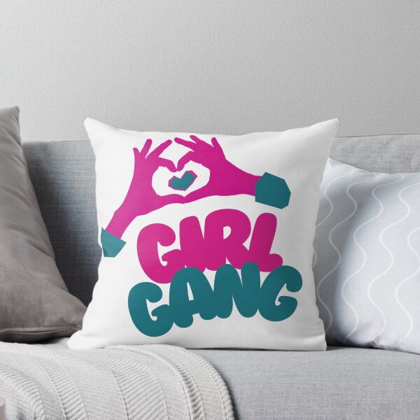 Item preview, Girl Gang Hands Heart Pop Art in Magenta designed and sold by Fani*.