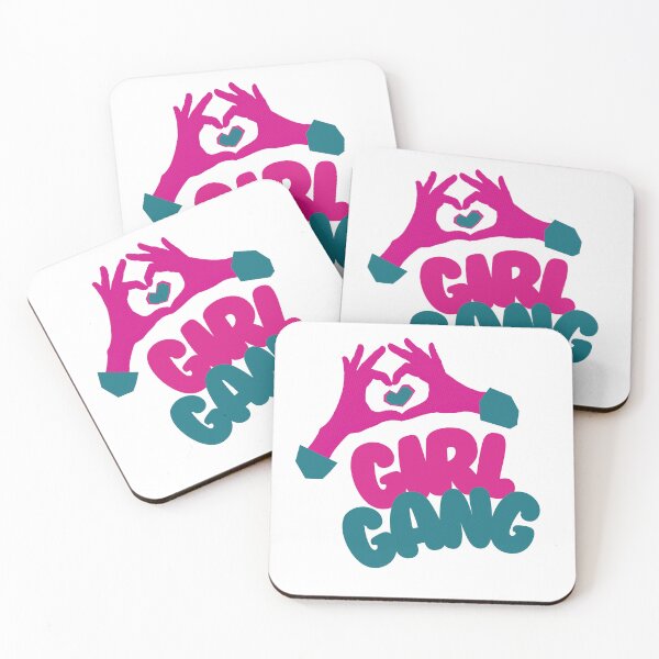 Item preview, Girl Gang Hands Heart Pop Art in Magenta designed and sold by Fani*.