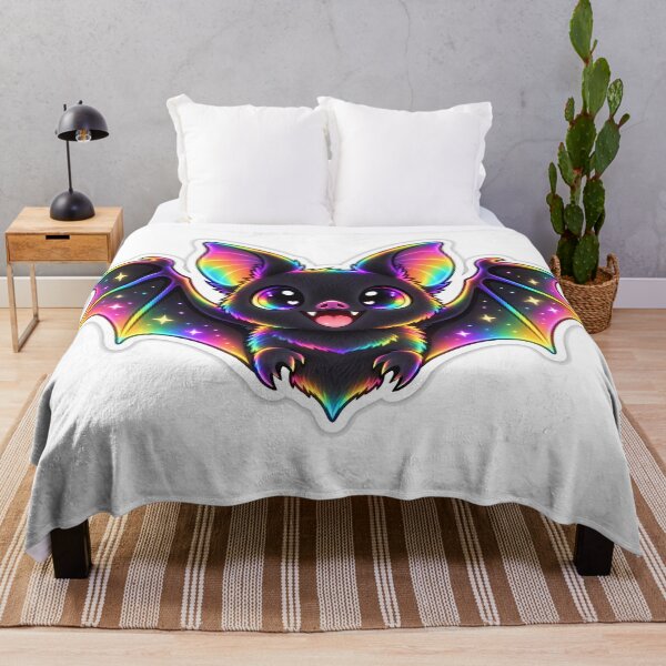 Item preview, Rainbow Glow Bat designed and sold by NCNGDESIGN.