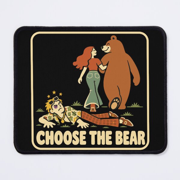 Item preview, Choose The Bear - Beaten Up designed and sold by St Marks Place Posters.