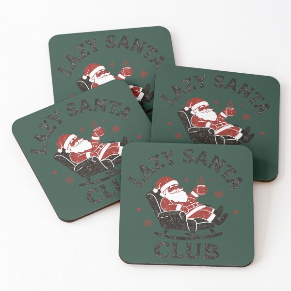 Item preview, Lazy Santa Club – Cozy Christmas Design designed and sold by SugarCore.