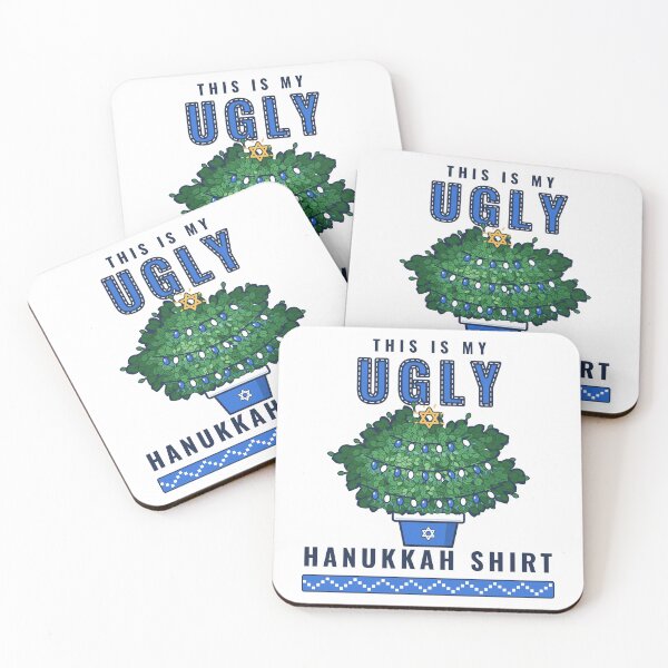 Item preview, This Is My Ugly Hanukkah Shirt (Light) designed and sold by bubblebrian.
