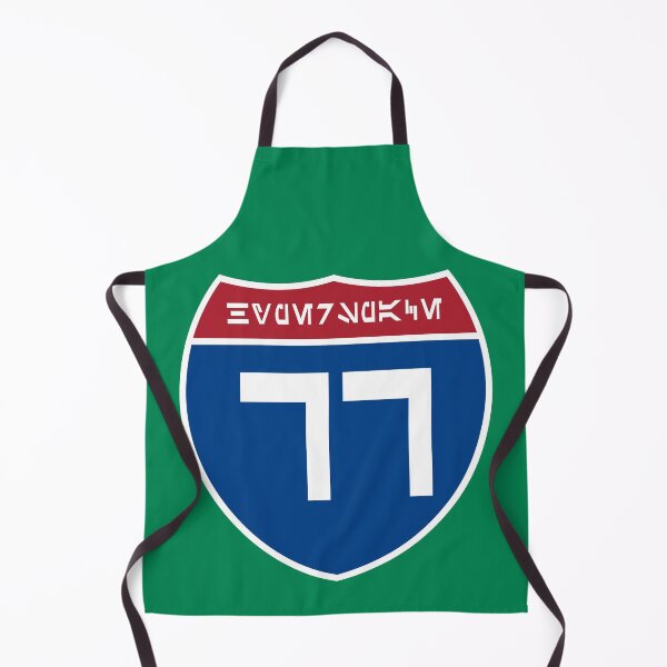 Item preview, Hyperspace (Interstate) 77 Sign with Aurebesh Letters and Numbers designed and sold by Karate Octopus.