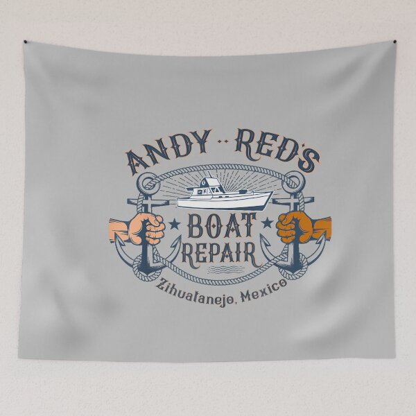 Item preview, Andy & Red's Boat Repair Fishing Charters Boating Ocean designed and sold by mjohnson9.