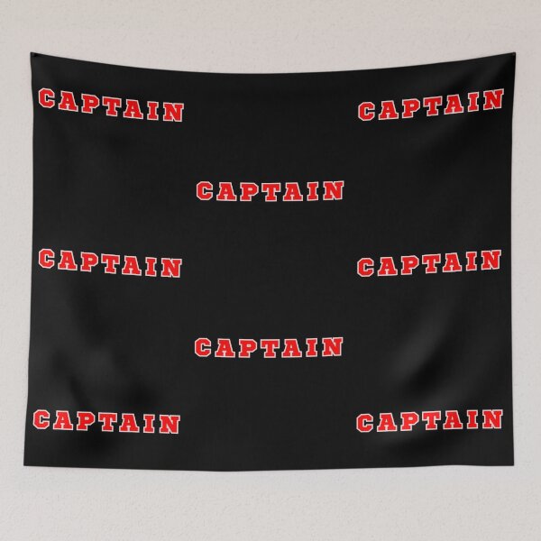 Item preview, Captain Sports Typography Team Leader Design designed and sold by Detroja Typography.