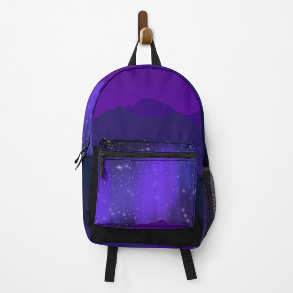 Item preview, Midnight Peaks: Violet Aurora designed and sold by Cosmic Cats Studio.