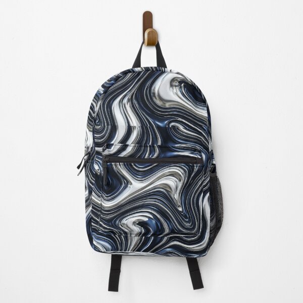 Item preview, Navy Blue & Silver designed and sold by FunFitsFactory.