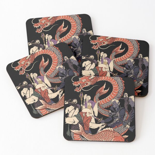 Item preview, A Dungeon Crawl Party Wizardry Ukiyo-e Gaming Graphic Tee designed and sold by Senpaiwaves.