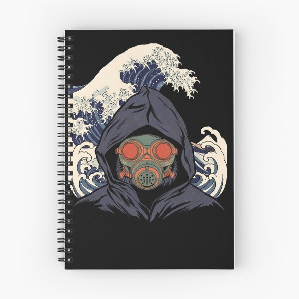 Item preview, The Zero Mask Zero Escape 999 Ukiyo-e Anime Gaming Streetwear Tee designed and sold by Senpaiwaves.
