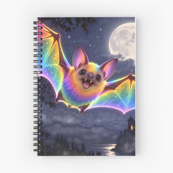 Item preview, Rainbow Glow Bat designed and sold by NCNGDESIGN.