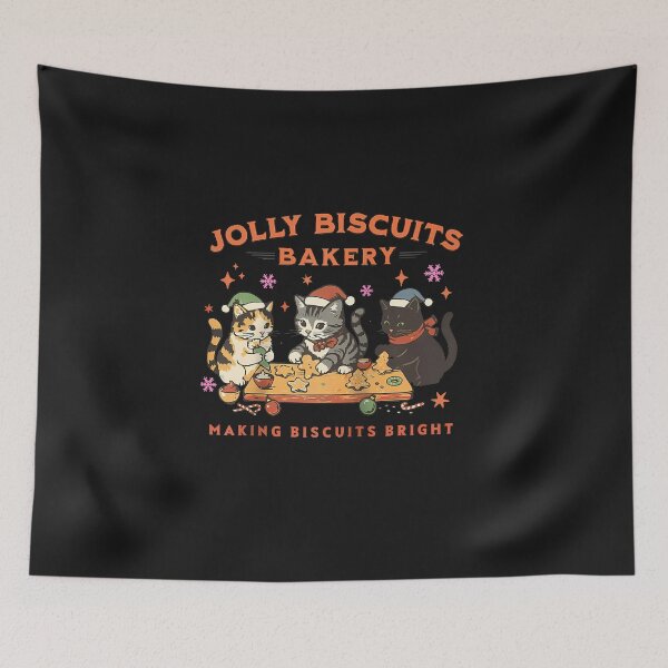 Item preview, Jolly Biscuits Cat Making Biscuits Christmas designed and sold by FrankIsabel.