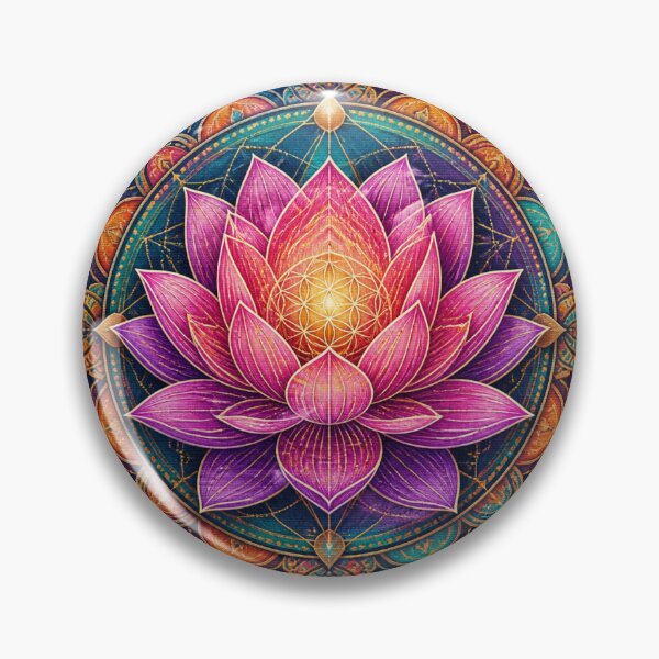 Item preview, Vintage mandala lotus art designed and sold by Knightofartx25.