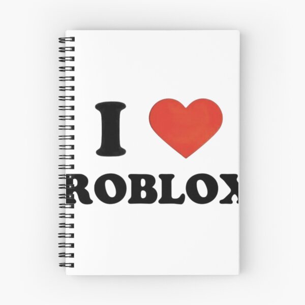Item preview, I Love Roblox Gaming Typography Design designed and sold by yuennbunn.