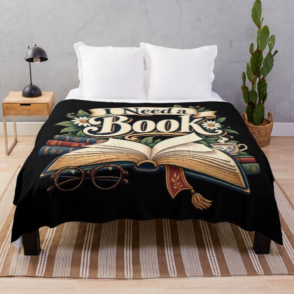Item preview, I Need A Book Vintage Bookworm Aesthetic Reading Coffee Daisy Floral designed and sold by Photo-Sphere101.